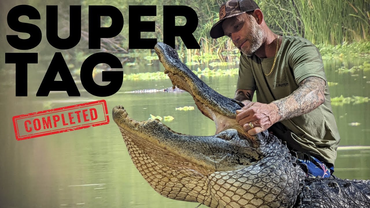 2024 ALLIGATOR SEASON! Gator Hunting a Florida SUPER TAG!!