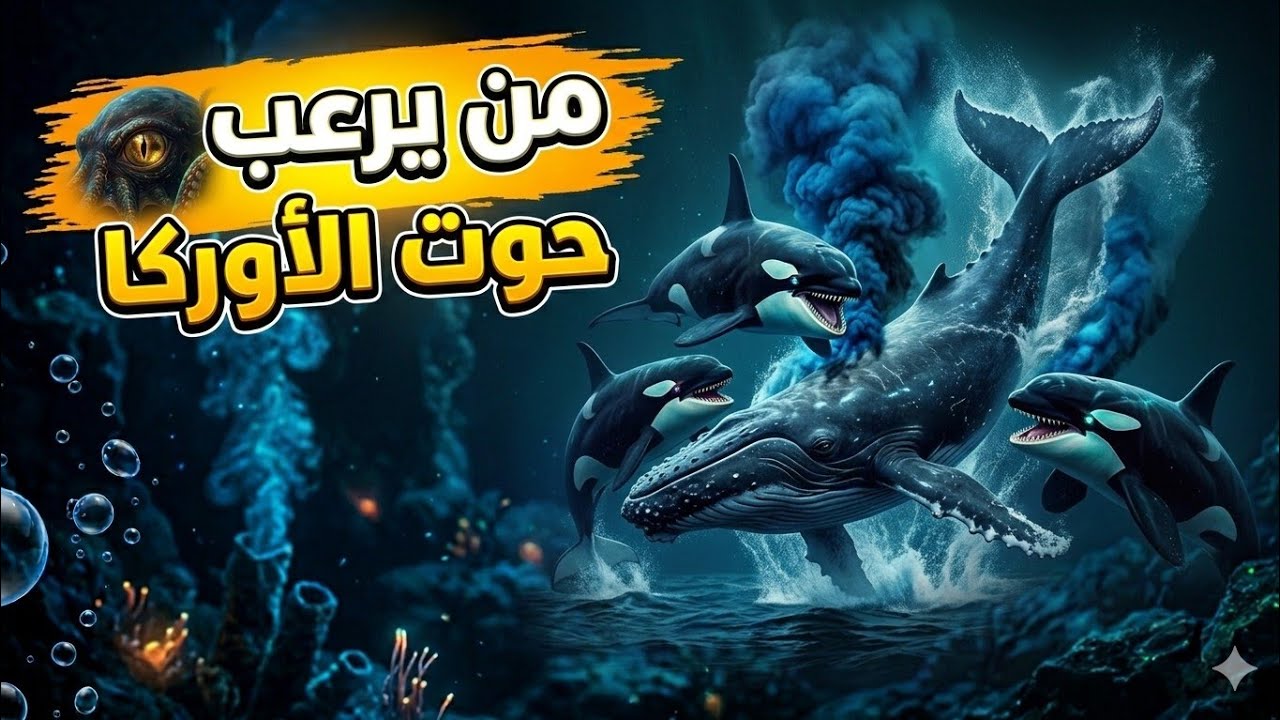 الأوركا المفترسة تواجه كابوس المحيط…معركة الحوت الأحدب!😱