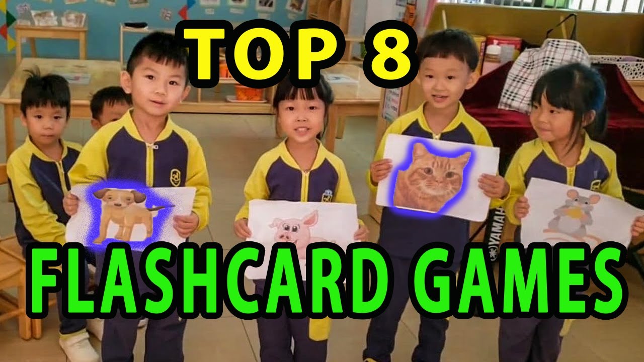 ESL Flashcard Games [TOP 8 Activities]