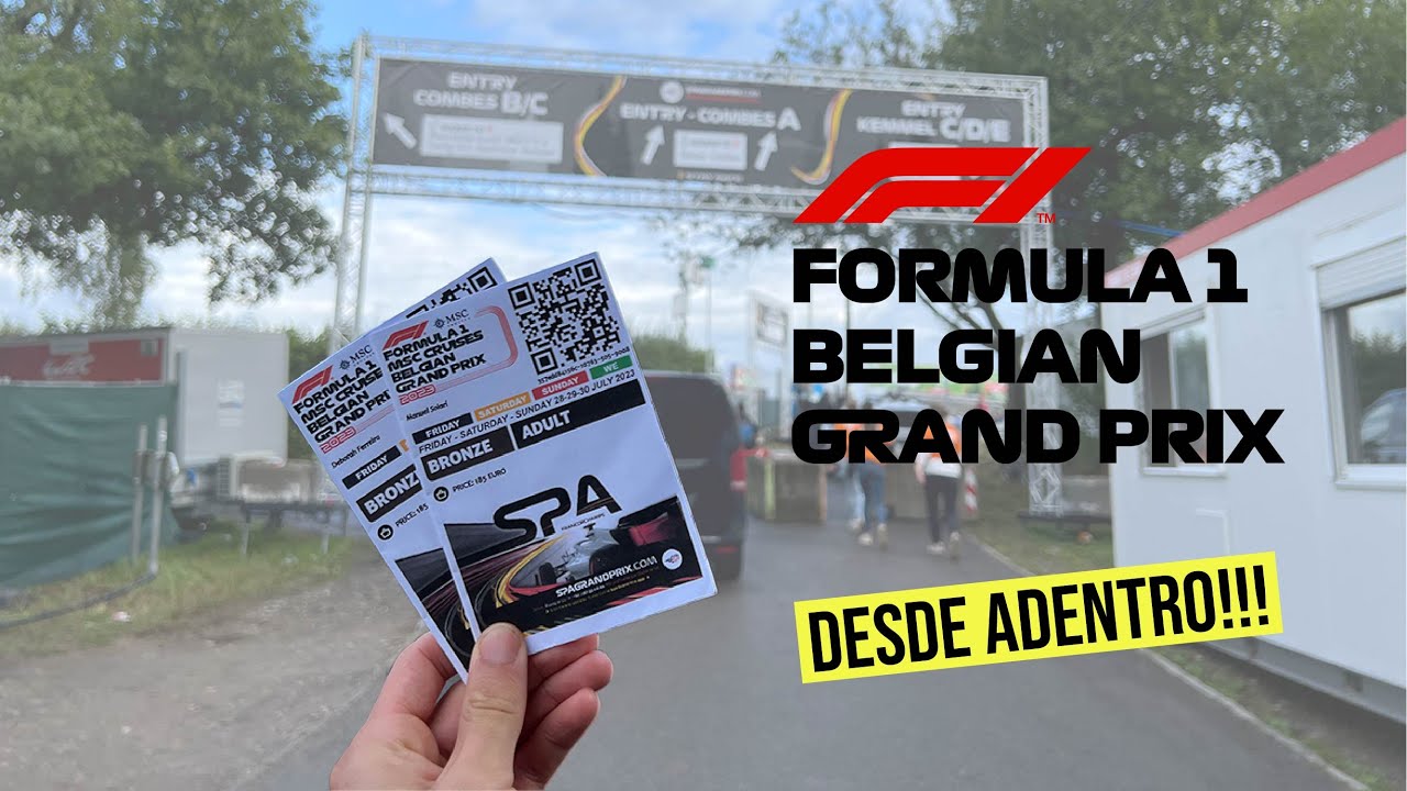 Vlogcito de autos #4 - F1 GP Spa-Francorchamps desde adentro!!