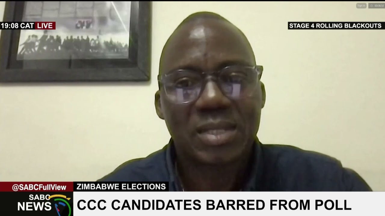 Zimbabwe Elections I 12 CCC party candidates prevented from taking part in August polls