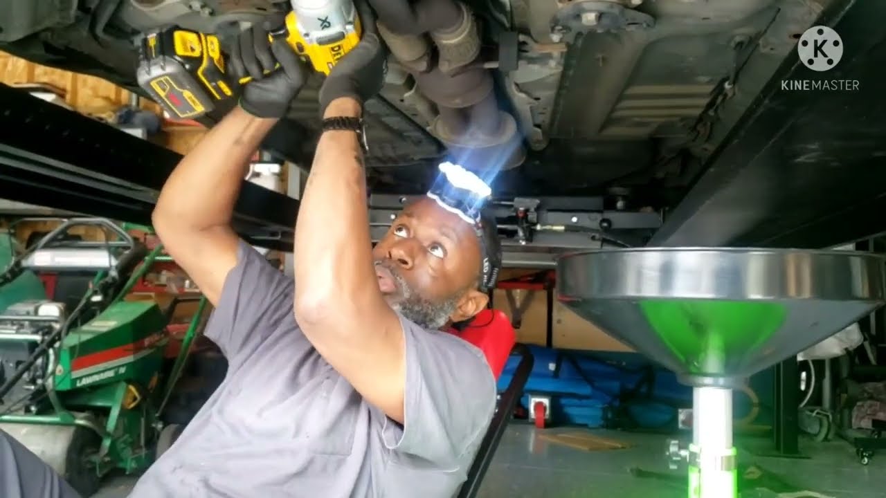 2014 Taurus SHO PTU drain plug install