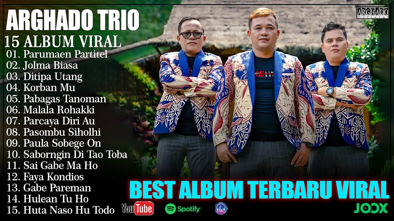 Arghado Trio - Terpopuler Saat Ini Kompilasi Lagu Batak Terbaru 2025 Paling Dicari Di Sosmed
