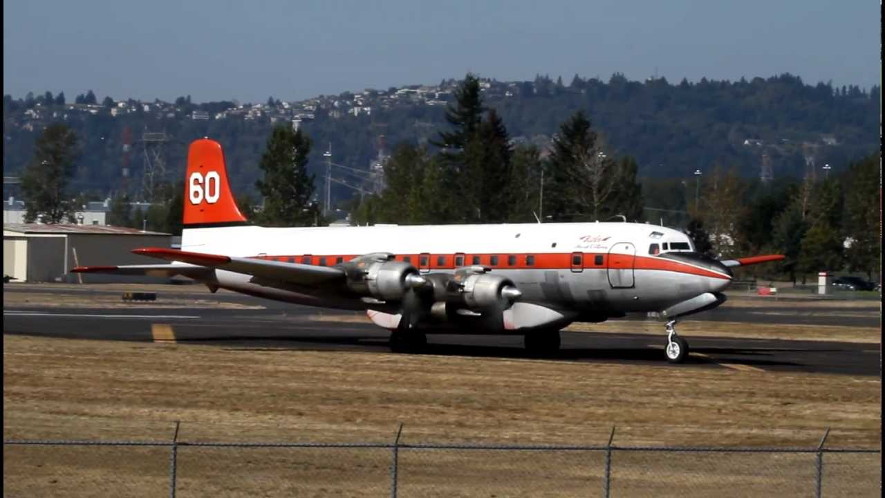 Douglas DC-7 Takeoff Roll