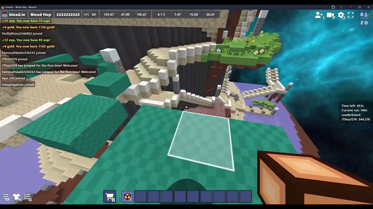 Playing Bloxd Hop until I die 10 Times