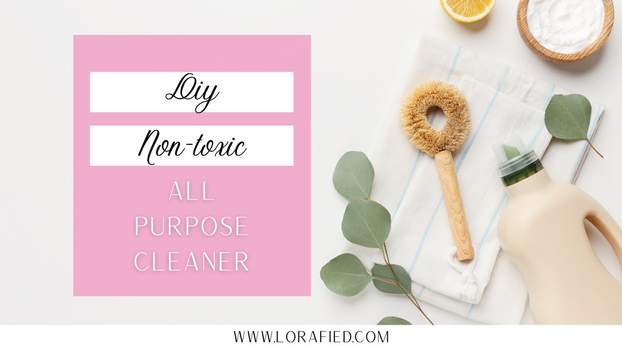DIY Non-Toxic All Purpose Cleaner