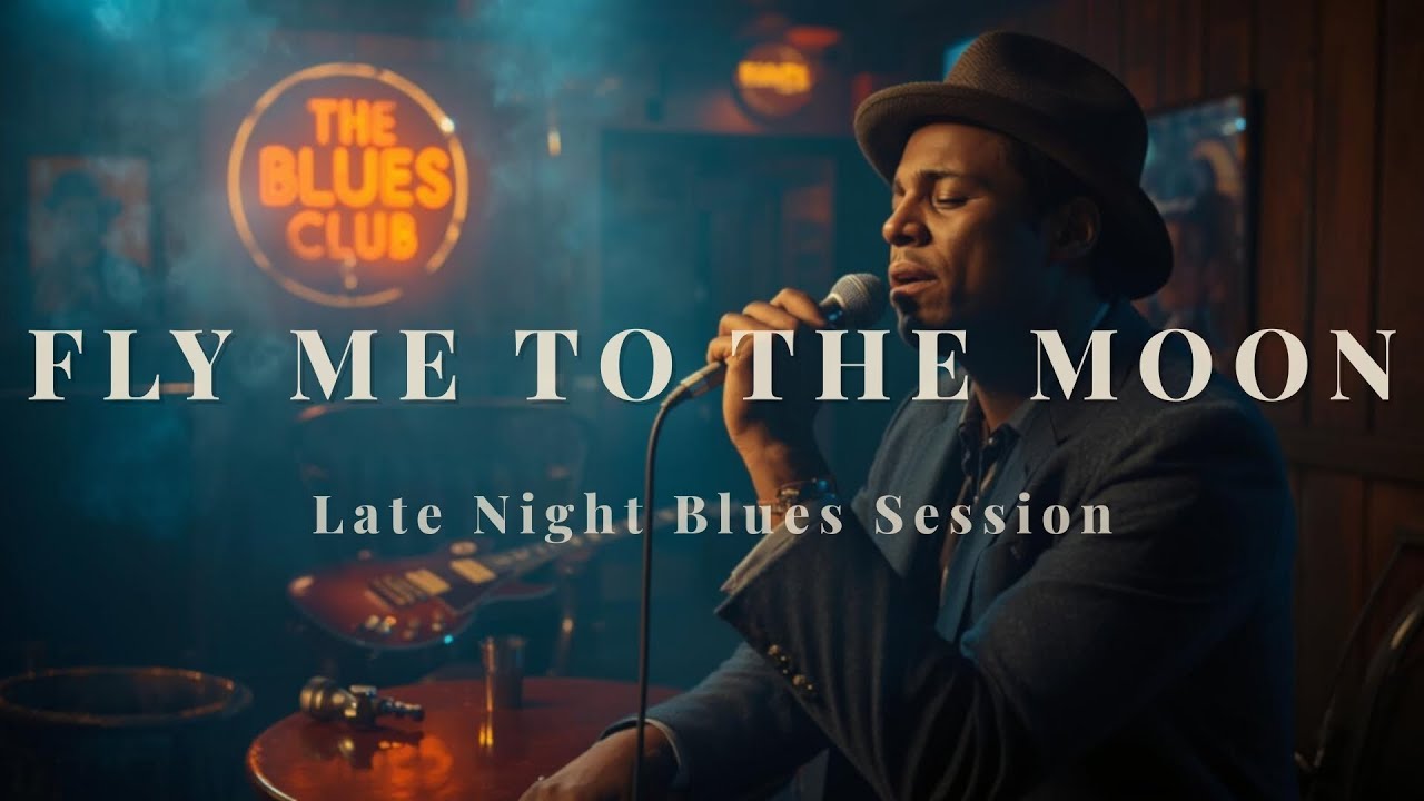 Fly Me To The Moon – Blues Cover | Soulful Late-Night Lounge Vibe