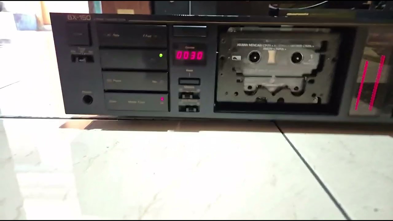 TAPE DECK NAKAMICHI BX-150 TEST PLAY