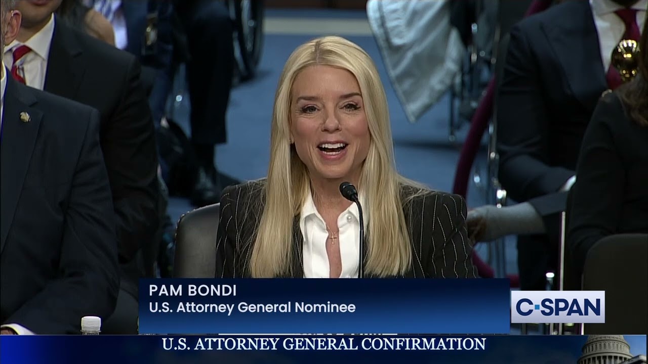 Attorney General Nominee Pam Bondi Opening Statement