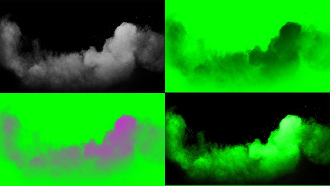 Smoke Animation Green Screen – 5 Different Smoke Effects
