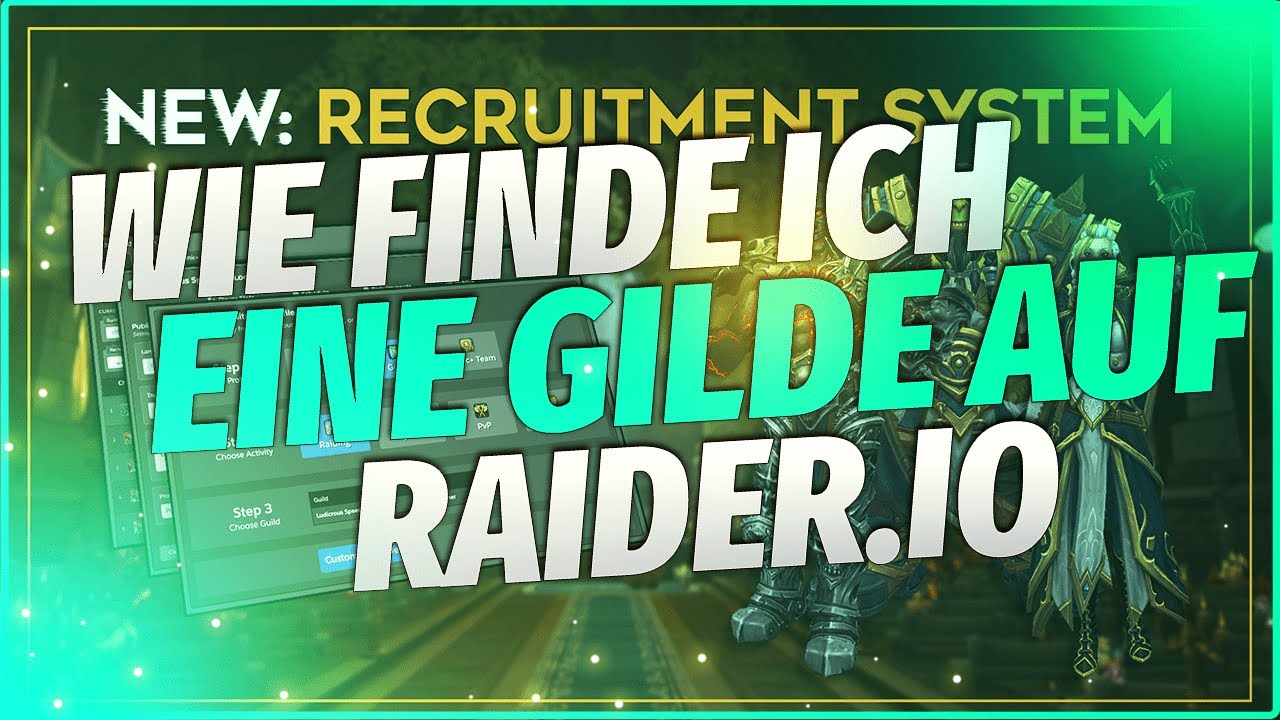 Wie finde ich Gilden auf Raider.io? | Doctorio