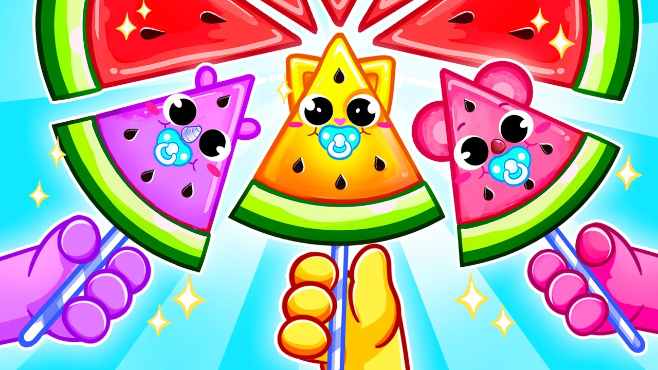 Yummy Fruits on a Stick for Kids | Funny Song For Baby & Nursery Rhymes by Toddler Zoo