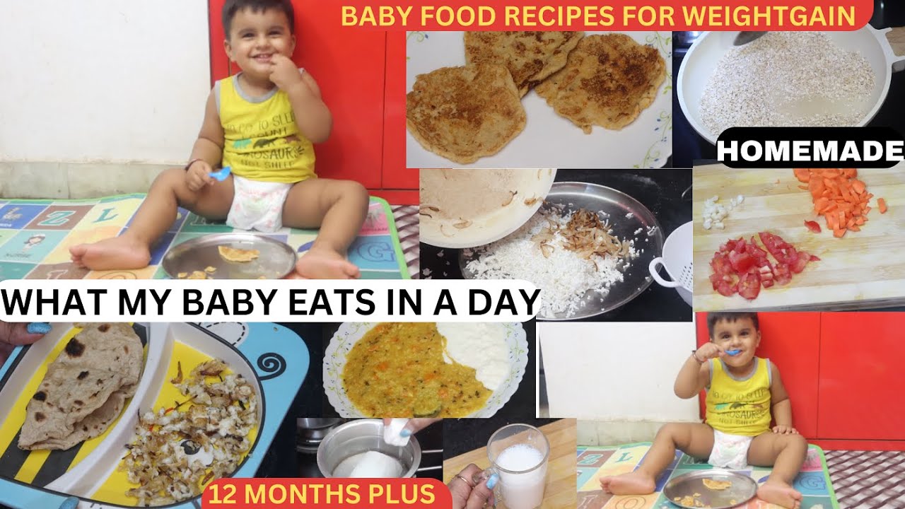 What My Baby Eats In A Day/12 Month + Baby Food Recipes~Breakfast Lunch & Dinner Recipes