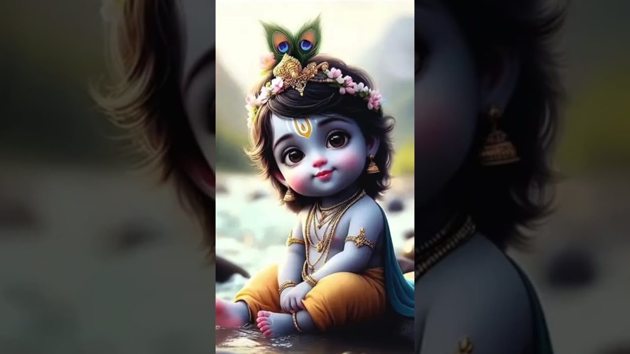 cute krishna bagavan