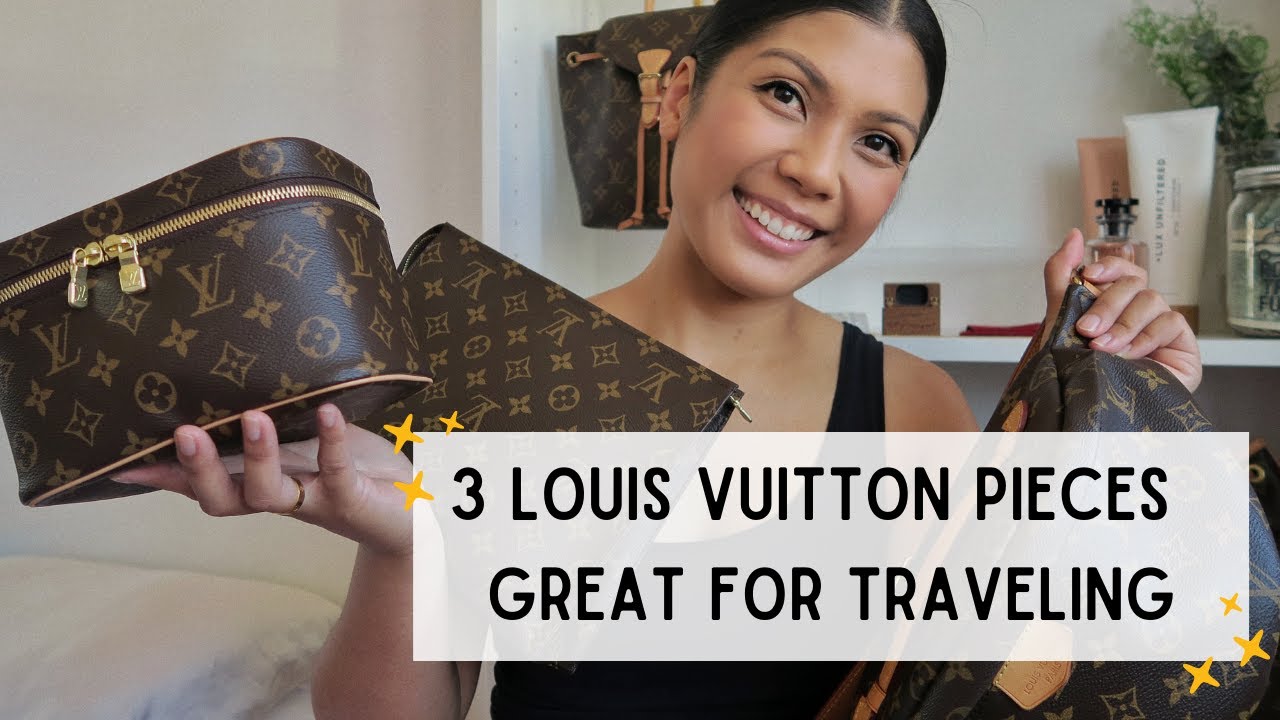 3 LOUIS VUITTON TRAVEL PIECES YOU NEED // Toiletry Pouch 26, Nice Mini, Bumbag | Michelle Orgeta