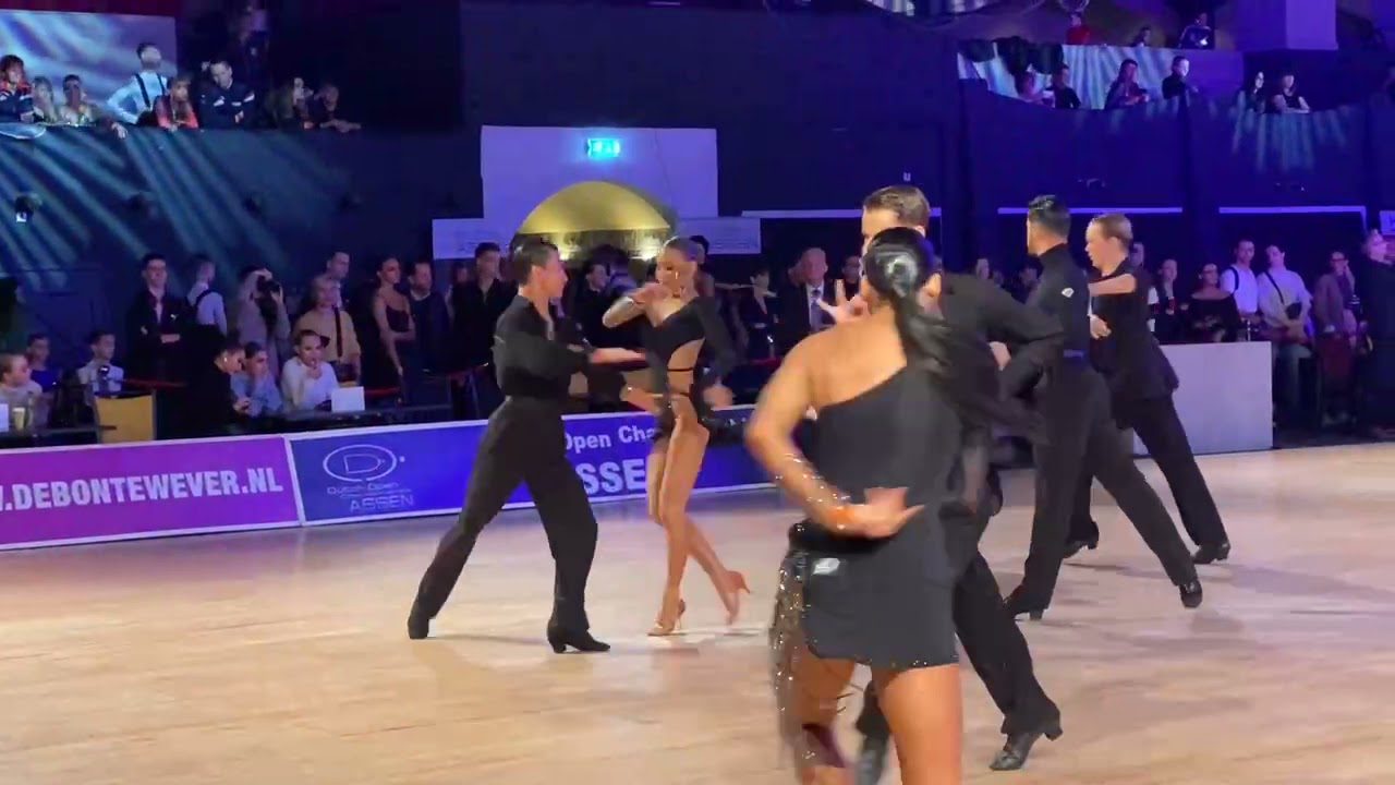 Nikita Pavlov & Anastasia Vasilchenko , Assen 2021 1round Amateurs Latin
