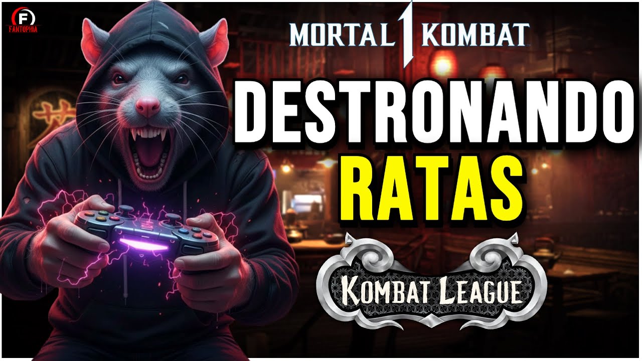 Mk1 - &iexcl;DESTRONANDO CANGREJOS-RATAS!🐁 | KOMBAT LEAGUE | 2026