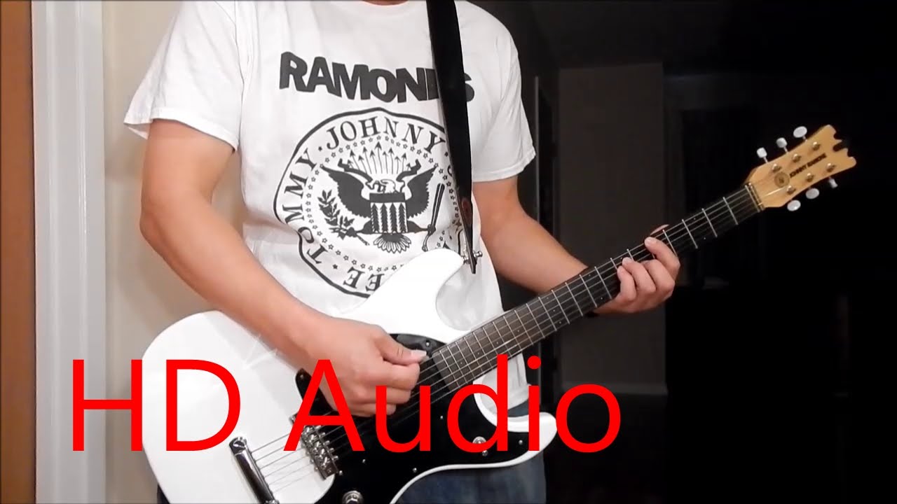Ramones – Now I Wanna Be A Good Boy (Guitar Cover), Barre Chords, Downstroking, Johnny Ramone