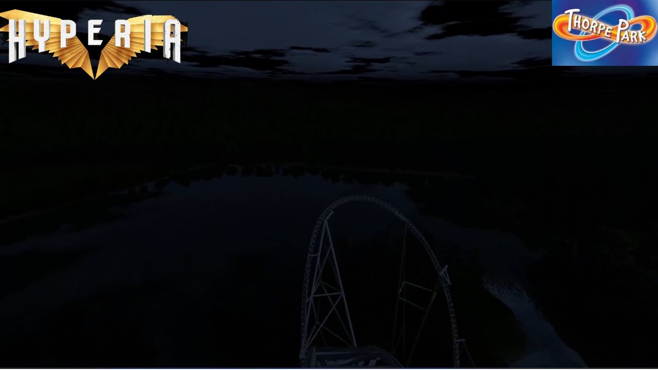 Hyperia Thorpe park night ride Pov on no limits 2
