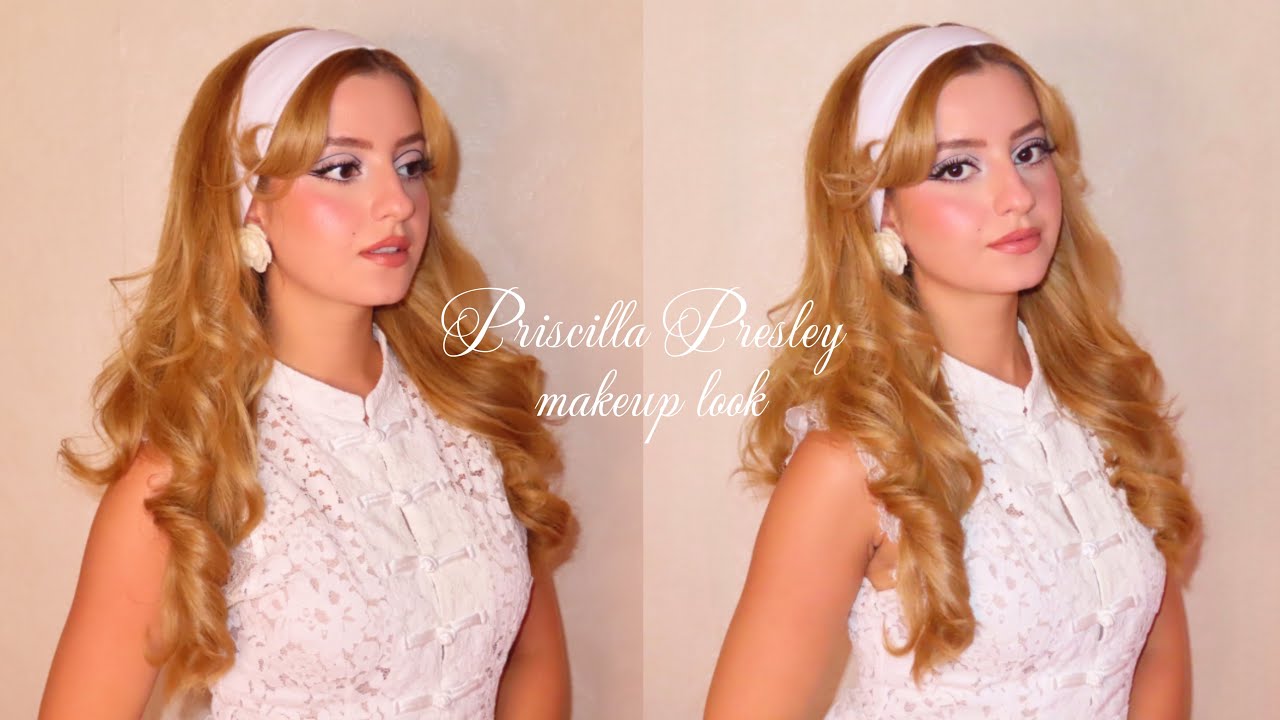 CHIT CHAT MAKEUP| Priscilla Presley inspiration ♡