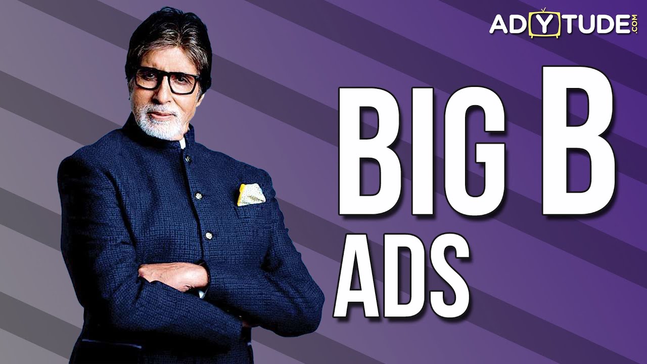 The BEST Amitabh Bachchan ads, No.8 is amazing!