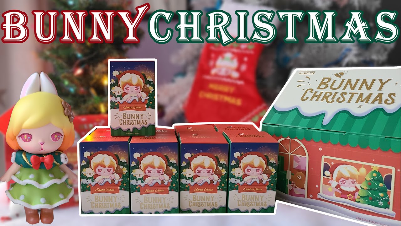 Bunny Christmas 2021 от Popmart (полная распаковка)