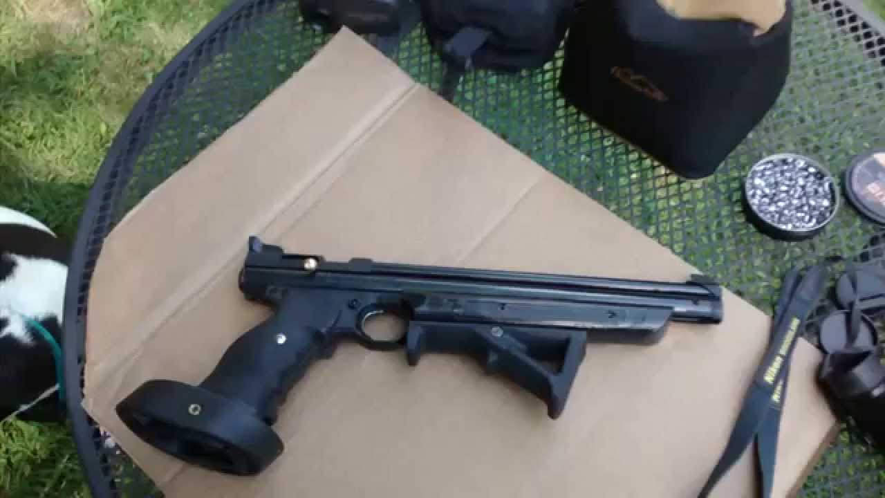 Crosman Pumpmaster PC77/1377C Air Pistol mods