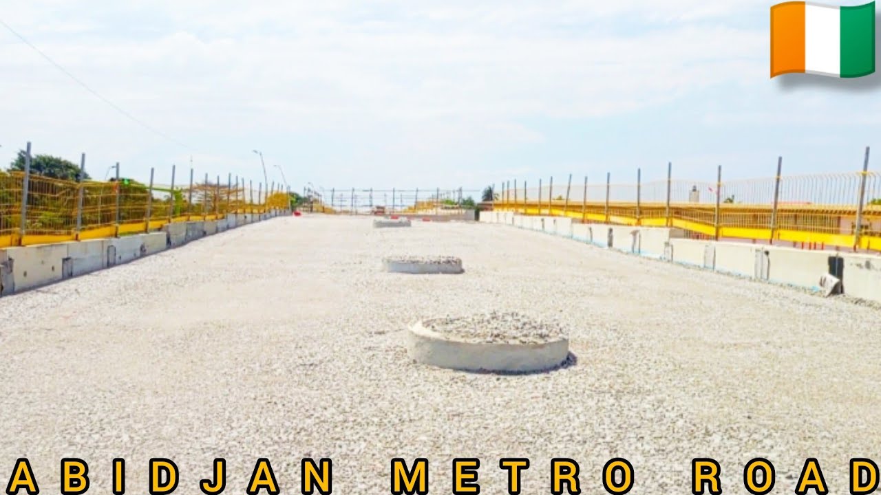 Строительство новой линии метро в Абиджанском порту