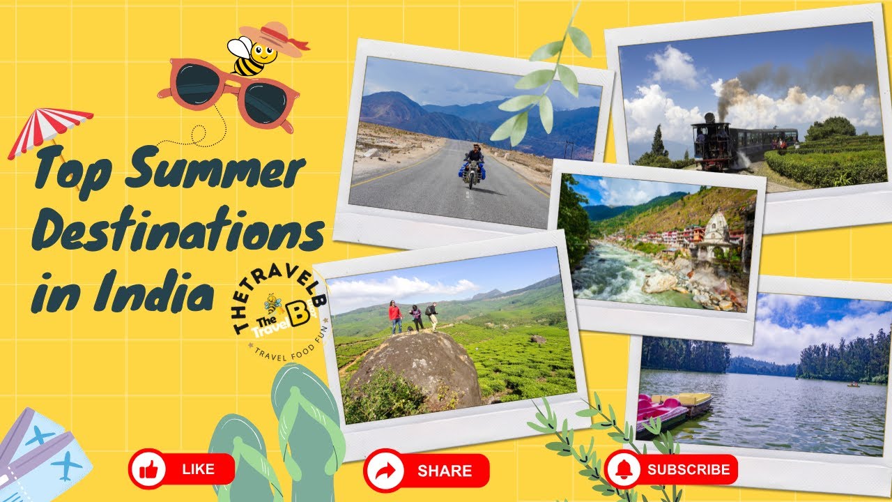 Top 5 Summer Destinations in India 2025 | Best Places to Visit in Summer | TheTravelB |