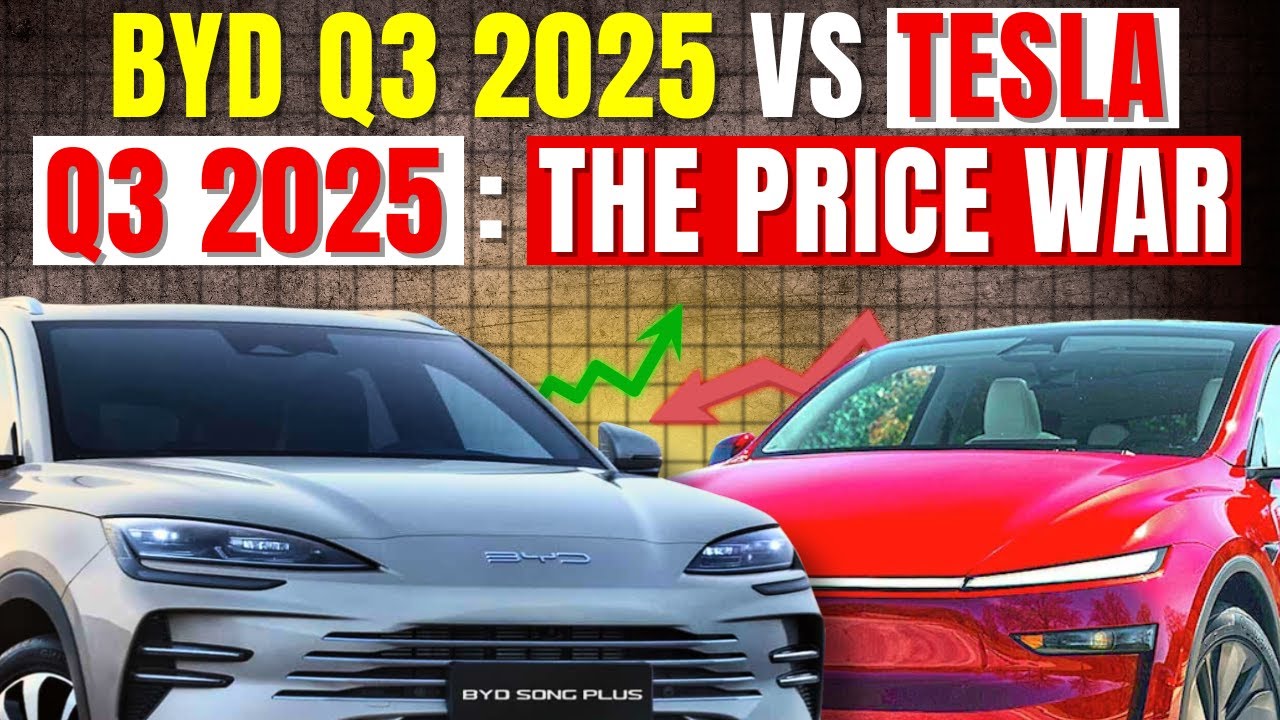 Ценовая война реальна: прибыль BYD упала на 33% (но они только что ОБОЙЛИ Tesla в глобальном масш...
