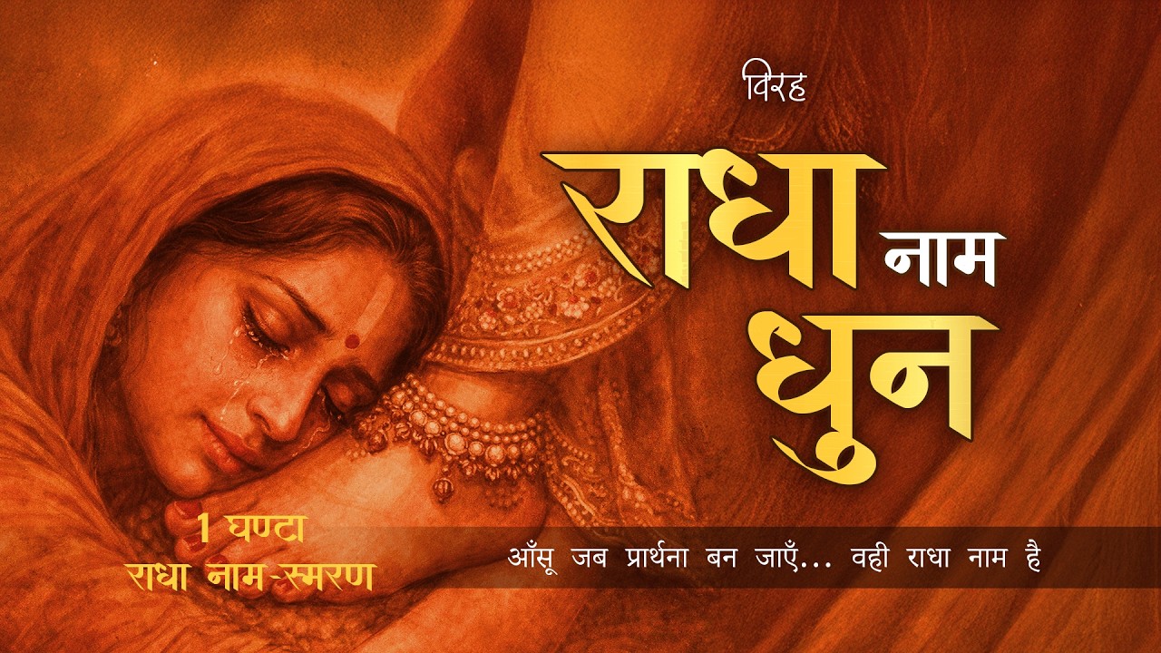 केवल एक नाम – राधे राधे | Virah Naam Dhuni | Deep Emotional | 1 Hour