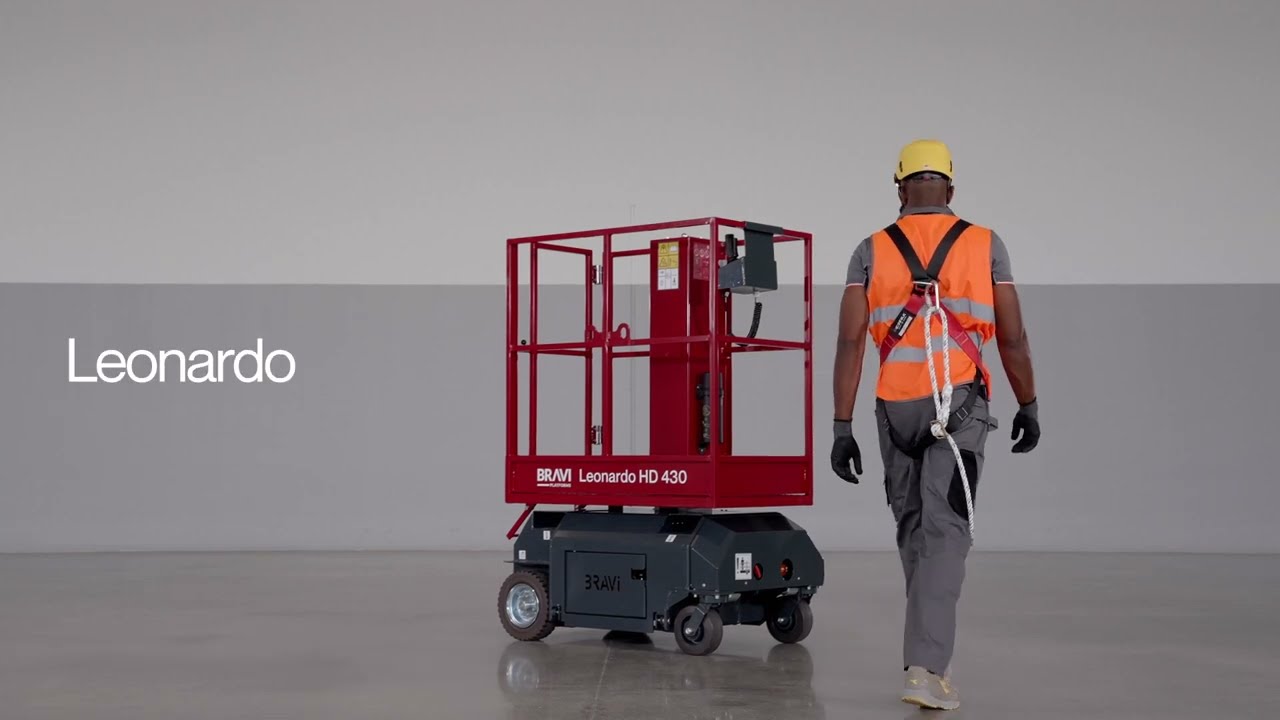Lifting aerial platform Leonardo HD 430 BRAVI / Podnośnik koszowy Leonardo HD 430 @ LOGIPOST