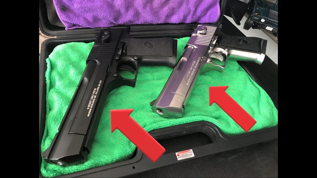 KWC Desert Eagle vs. WE Tech Desert Eagle! Hand Cannons!