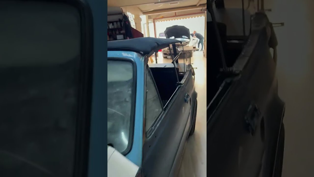 126 BİS CABRIO OLUR MU 😳 Fiat 126 Bis’i Üstü Açık Yaptım!