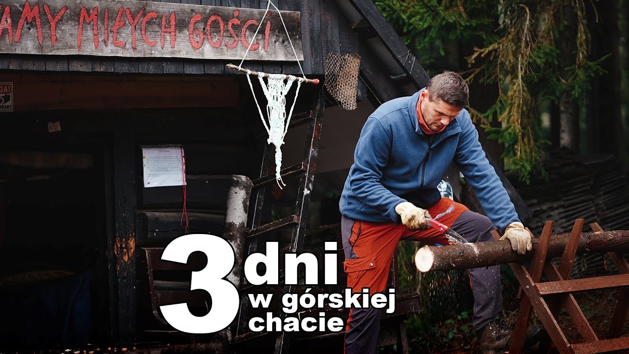 ZAWP 74 - Chata w g&oacute;rach i przepyszne posiłki z żeliwnej patelni 4K ASMR
