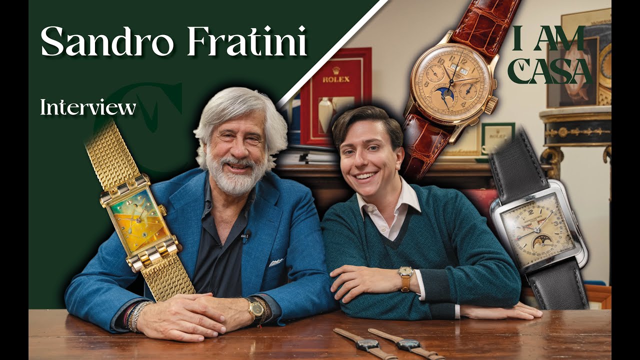 Sandro Fratini: il più grande collezionista Italiano - la prima intervista con gli orologi presenti!