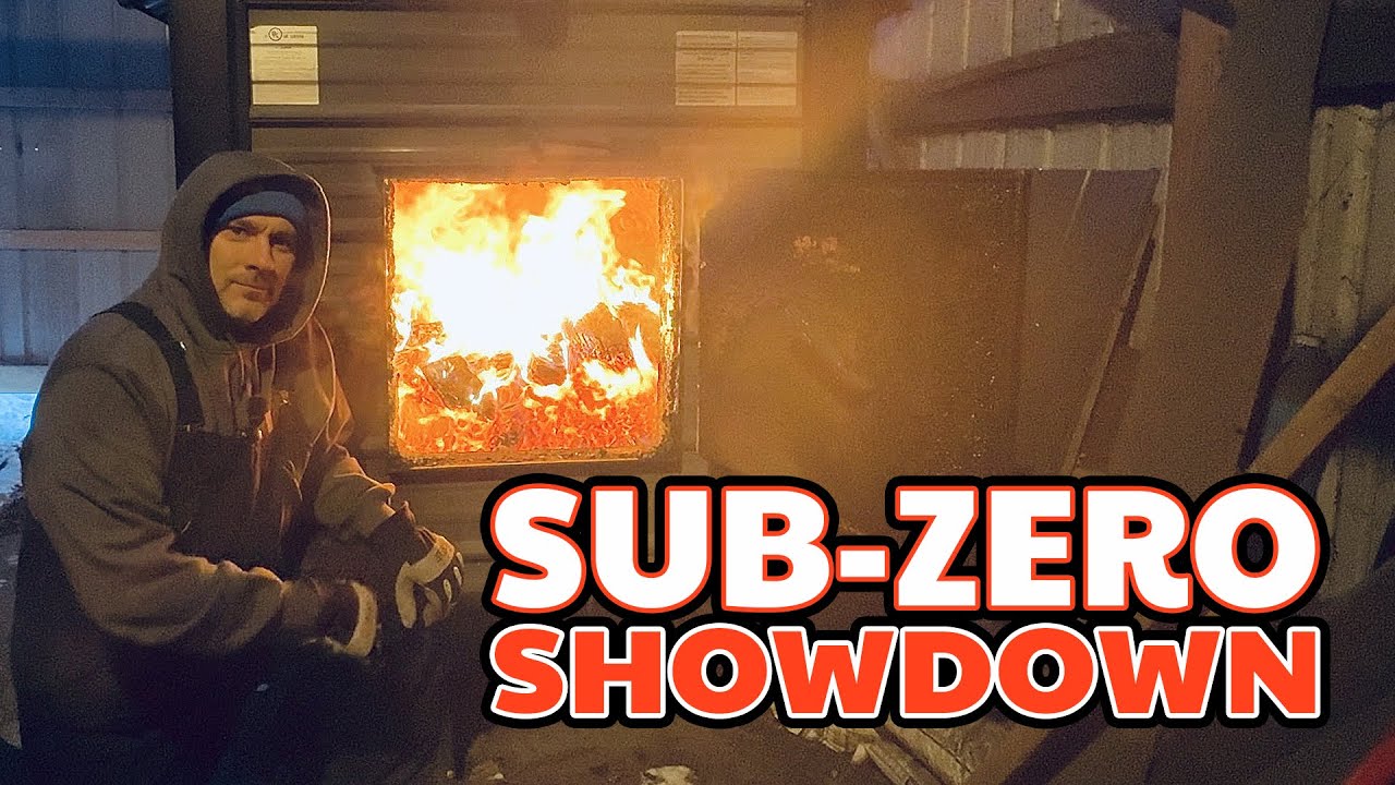 Shocking Wood Consumption of Outdoor Burner During Polar Vortex