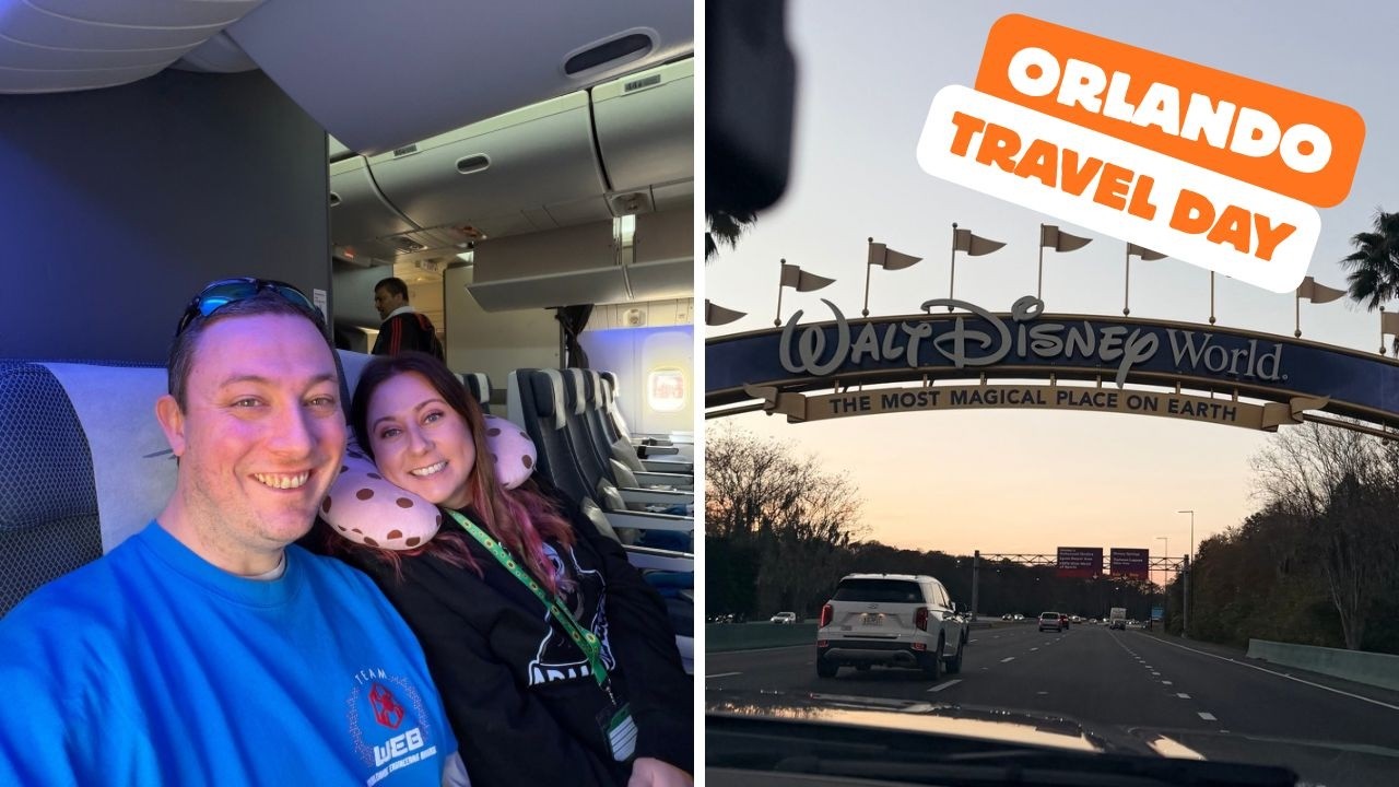 Orlando Travel Day ✈️🇺🇸 Flying British Airways to Disney World | Florida Trip Begins