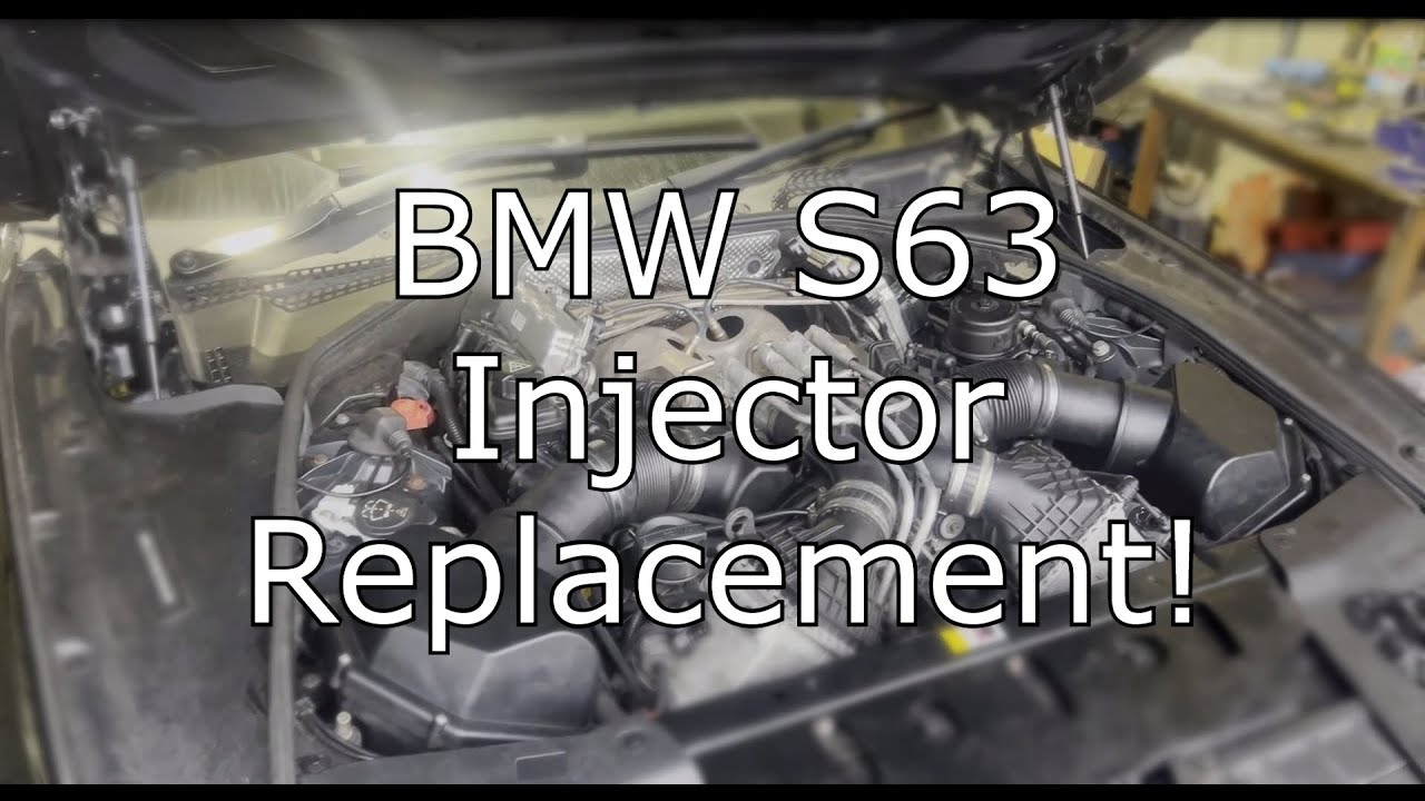 BMW S63TU M5 M6 Injector Replacement