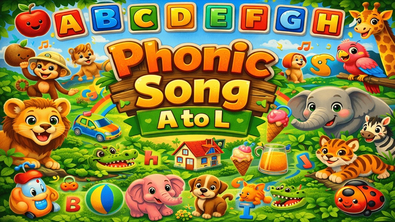Phonics Song A to L 🅰️➡️🅻 | ABC Phonics for Kids | Learn Sounds with Fun @ChuchuCoco