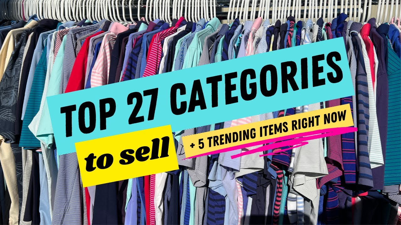 The Top 27 Categories to Sell on eBay and 5 BANGERS!