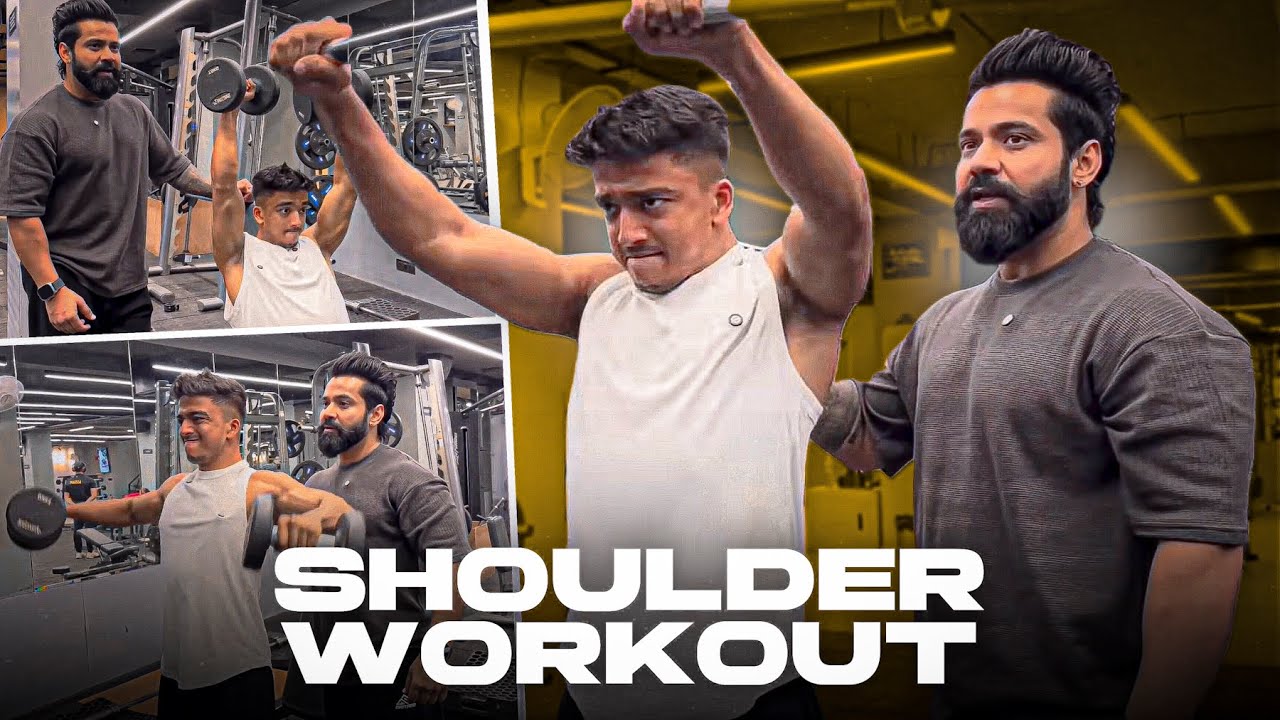 Shoulder Supersets Workout|| 20 mins Not Stop Shoulder Workout