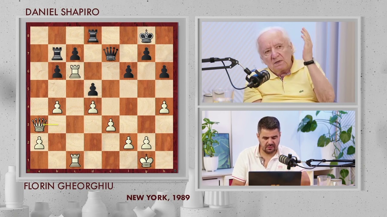 Florin Gheorghiu vs  Daniel Shapiro   New York, 1989