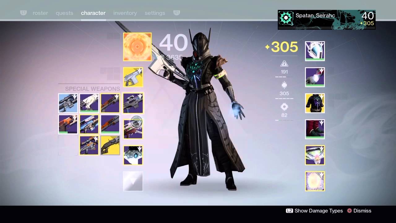 Destiny Sunsinger build
