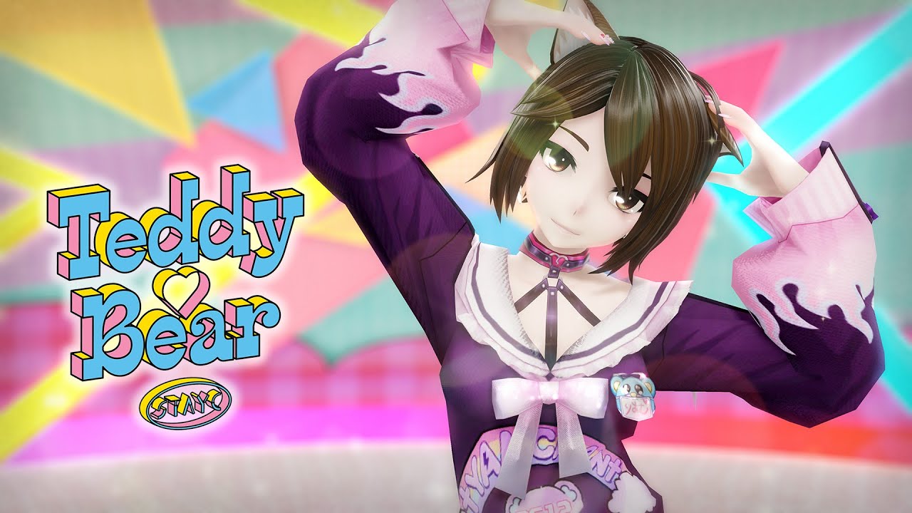 [MMD] STAYC(스테이씨) 'Teddy Bear' [Motion DL]