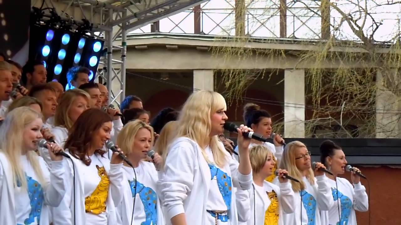 Kristin Sulkula & ABBA The Museum/The Choir: Slipping Through My Fingers