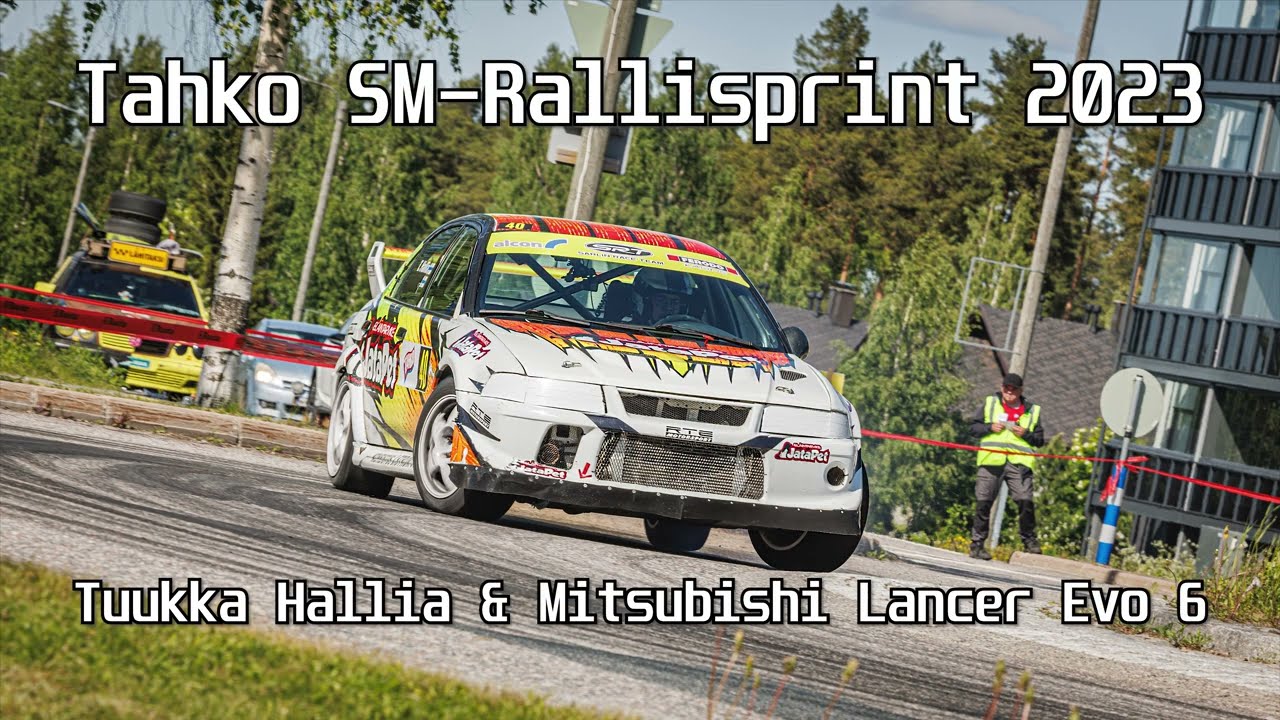 Tahko SM-Rallisprint 2023 - Tuukka Hallia