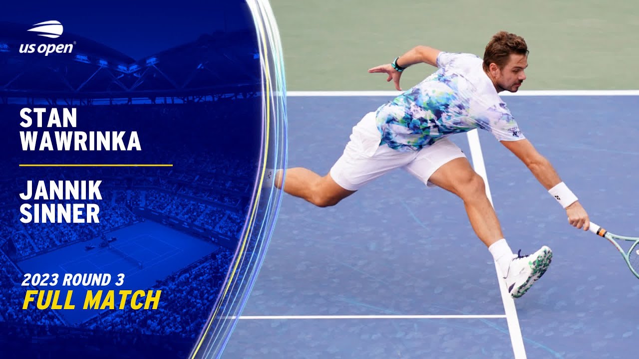 Stan Wawrinka vs. Jannik Sinner Full Match | 2023 US Open Round 3