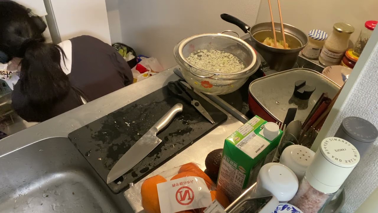 ほうとうとサラダを作ろう