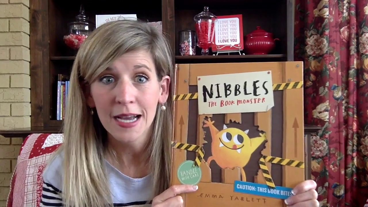 Nibbles, The Book Monster by Emma Yarlett